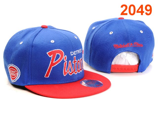 Detroit Pistons NBA Snapback Hat PT031